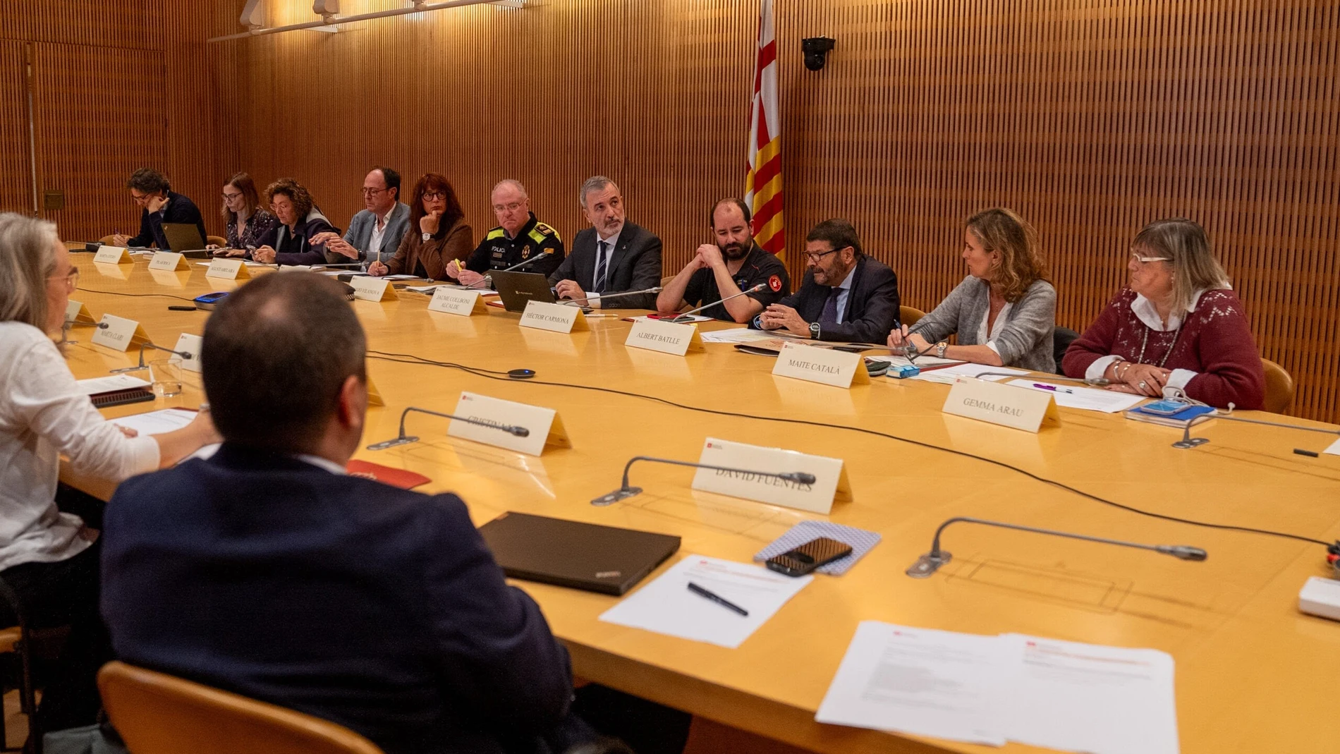 El Comité de Emergencias del Ayuntamiento de Barcelona REMITIDA / HANDOUT por AYUNTAMIENTO DE BARCELONA Fotografía remitida a medios de comunicación exclusivamente para ilustrar la noticia a la que hace referencia la imagen, y citando la procedencia de la imagen en la firma 04/11/2024