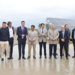 Suárez-Quiñones y Javier Faúndez en la puesta en marcha de las nuevas instalaciones en Zamora