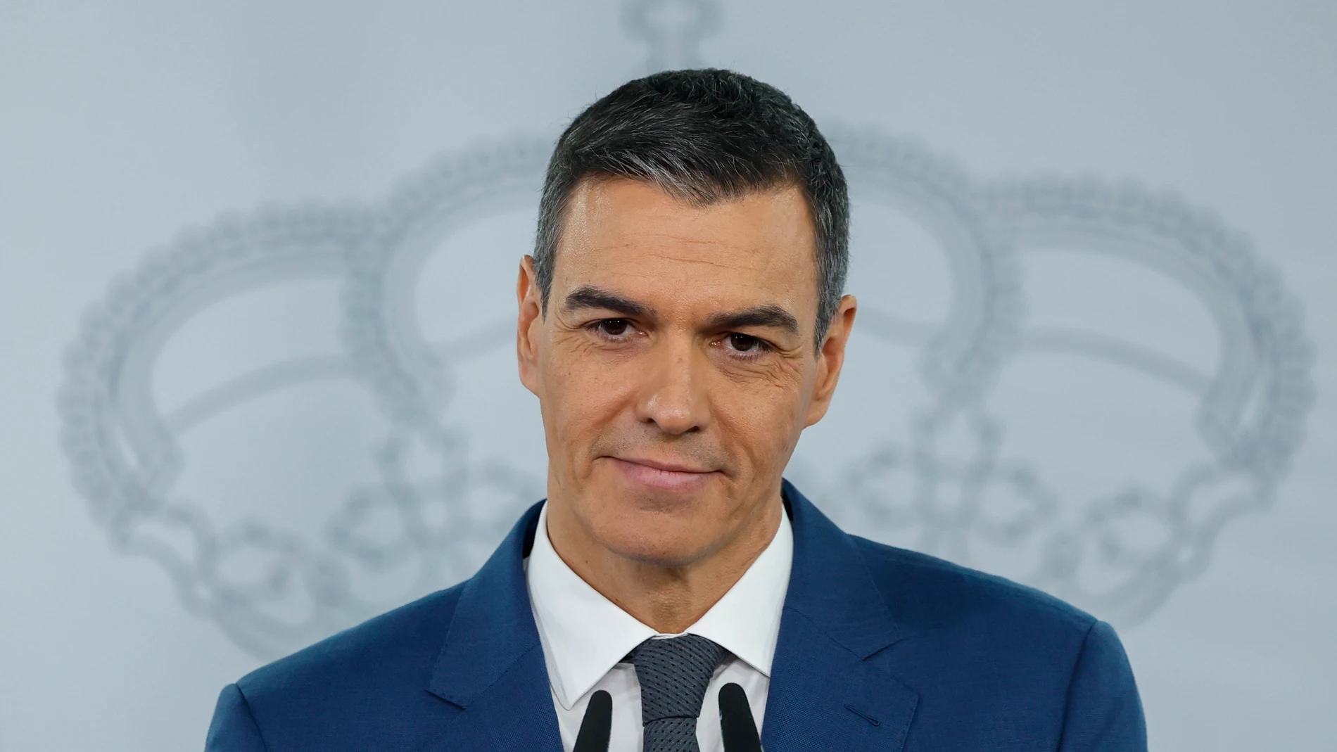 MADRID (ESPAÑA), 05/11/2024.- El presidente del Gobierno, Pedro Sánchez da una rueda de prensa tras el Consejo de Ministros celebrado en el palacio de La Moncloa en Madrid este martes. EFE/ Mariscal