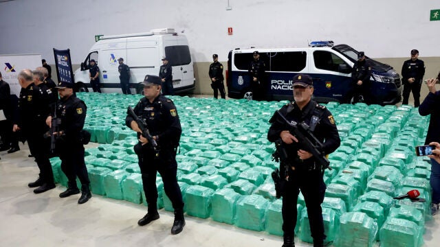 Interceptados en Algeciras 13 toneladas de cocaína, el mayor alijo de cocaína en España