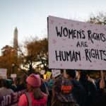 Manifestantes por el derecho al aborto en Florida