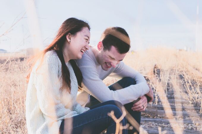 Pareja feliz