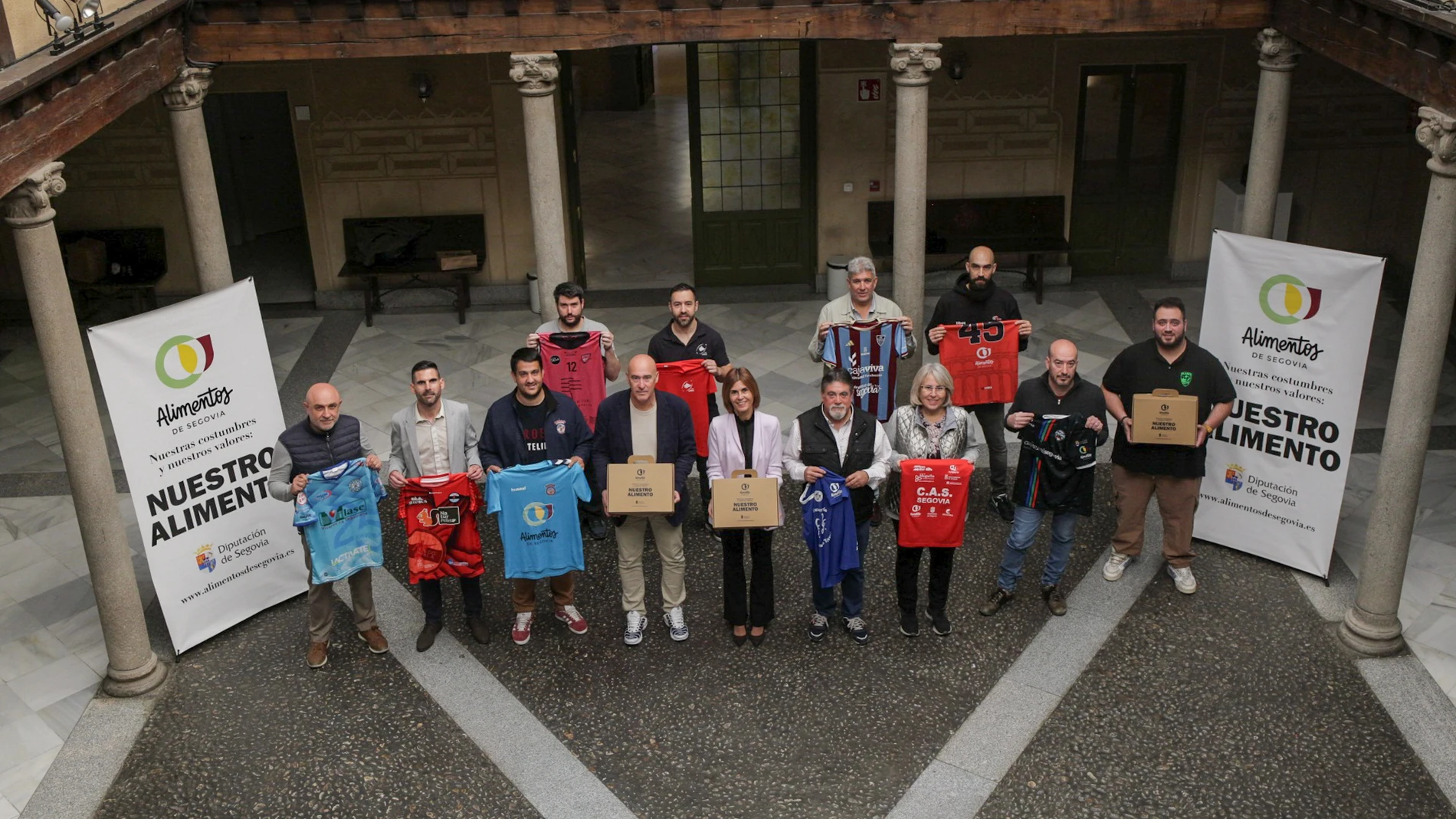 Los clubes de Segovia que patrocinarán los alimentos de la provincia
