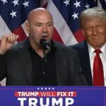  Dana White, tras confirmarse la victoria de Donald Trump