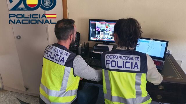 Agentes de ciberseguridad de la Policía Nacional
