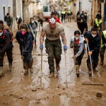 Continúan las labores de limpieza de Paiporta