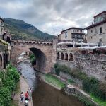 El puente medieval de la localidad.