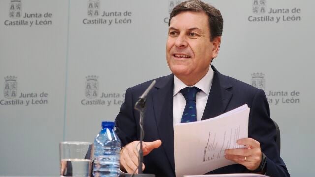 Fernández Carriedo en la rueda de prensa del Consejo de Gobierno