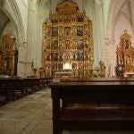 Interior de la Iglesia Parroquial de Santa María Magdalena en Mondéjar (Guadalajara)