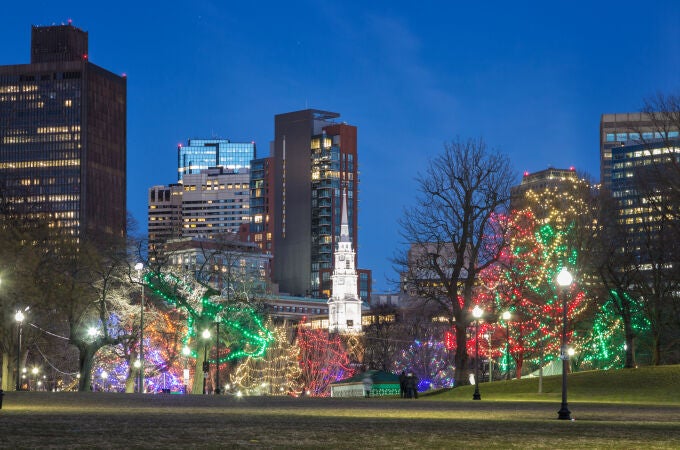 Boston en Navidad