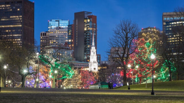 Boston en Navidad