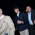 Carlos Alcaraz, en la alfombra azul de las Nitto ATP Finals