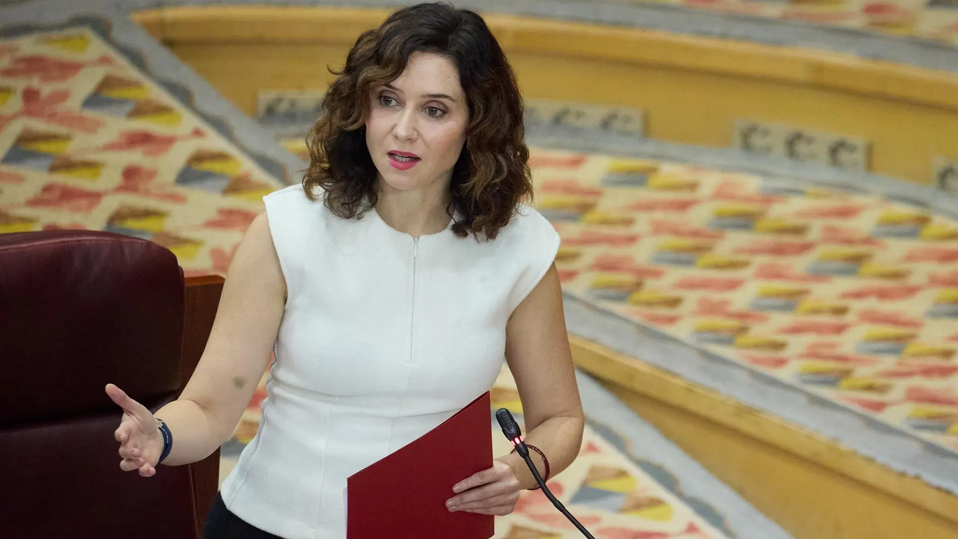 Ayuso carga contra Más Madrid: "¿Llegaban solas y borrachas a casa cuando salían con Errejón de noche?"