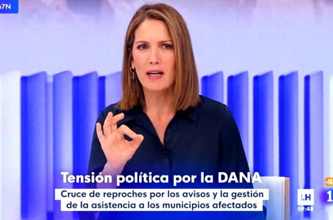 Silvia Intxaurrondo, presentadora de 'La hora de La 1'