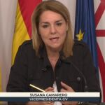 Susana Camarero, vicepresidenta del Consell