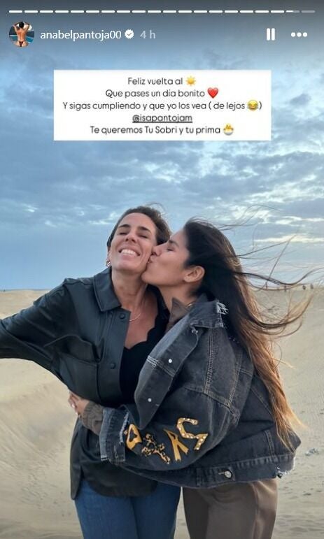 La felicitación de Anabel Pantoja a su prima Isa en su 29 cumpleaños