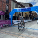 Una de las carreras celebradas este año en el IV Circuito de "La Olmeda Bike" de la Diputación de Palencia