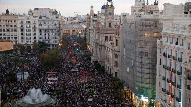 Manifestación en Valencia