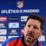 Rueda de prensa tras el entrenamiento del Atlético de Madrid