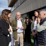 Jesús Julio Carnero en la sede de la Fundación Intras