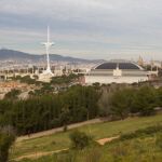 Una imagen del parque de Montjuïc