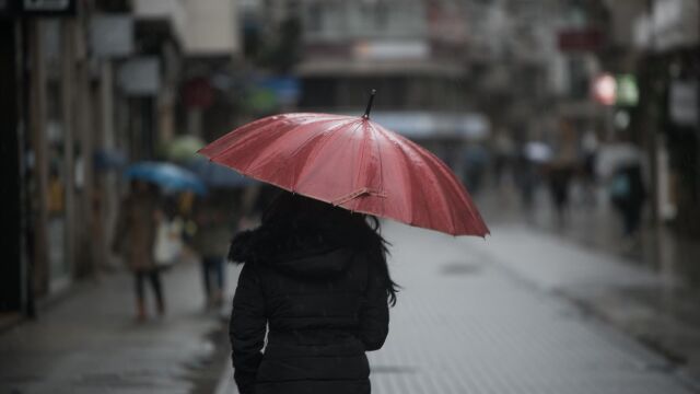 Durante este jueves, un frente frío atravesará Galicia intensificando las lluvias. 