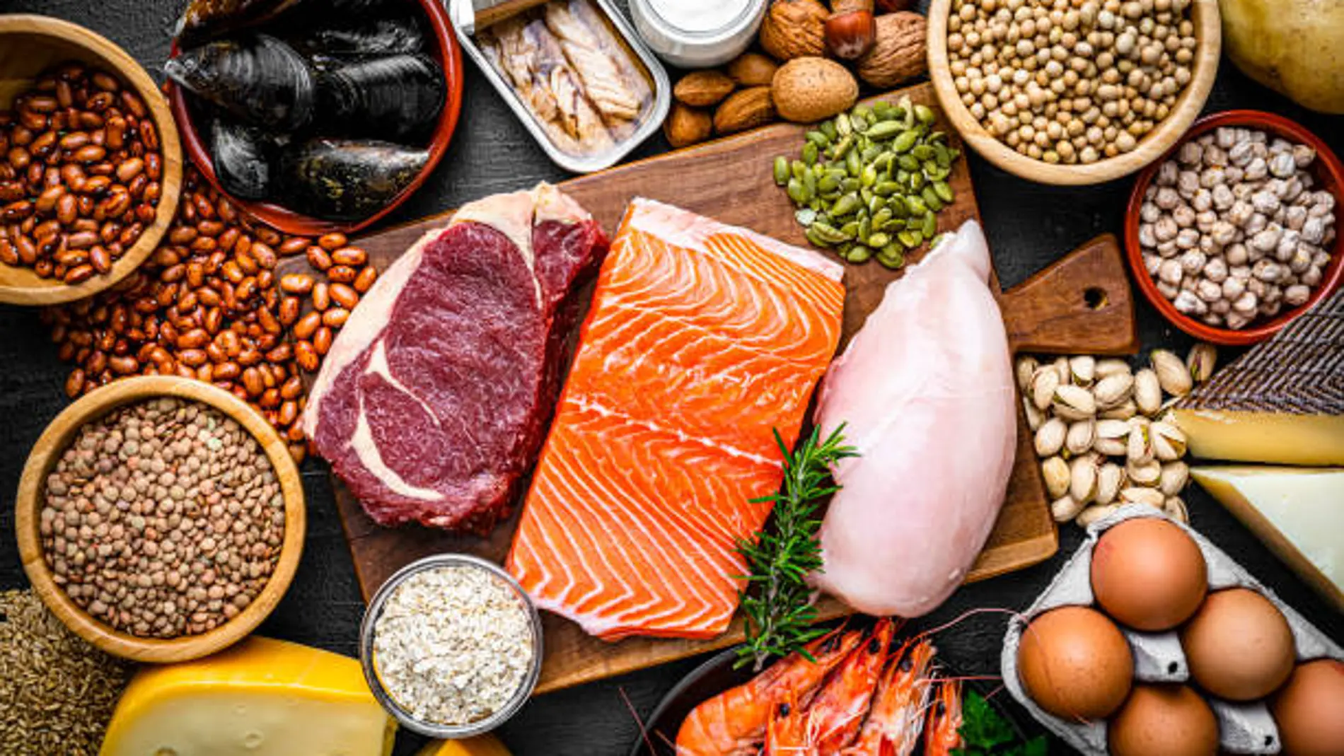 Alimentos ricos en proteínas