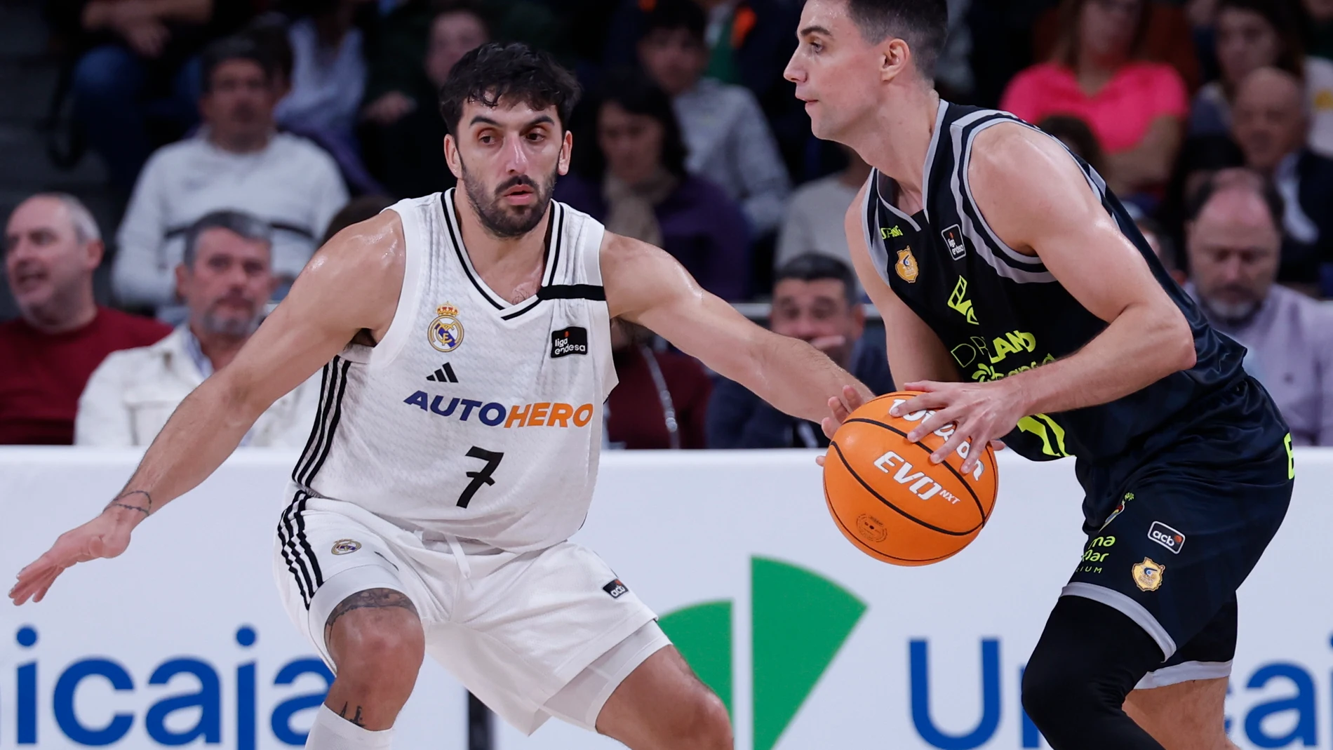 Alocén, en un partido reciente ante el Real Madrid