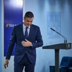 El presidente del Gobierno, Pedro Sánchez