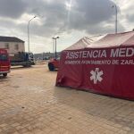 Aragón refuerza su operativo en Catarroja, con especial atención al colector y zonas industriales