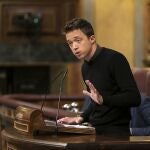 Errejón en el Congreso de los Diputados