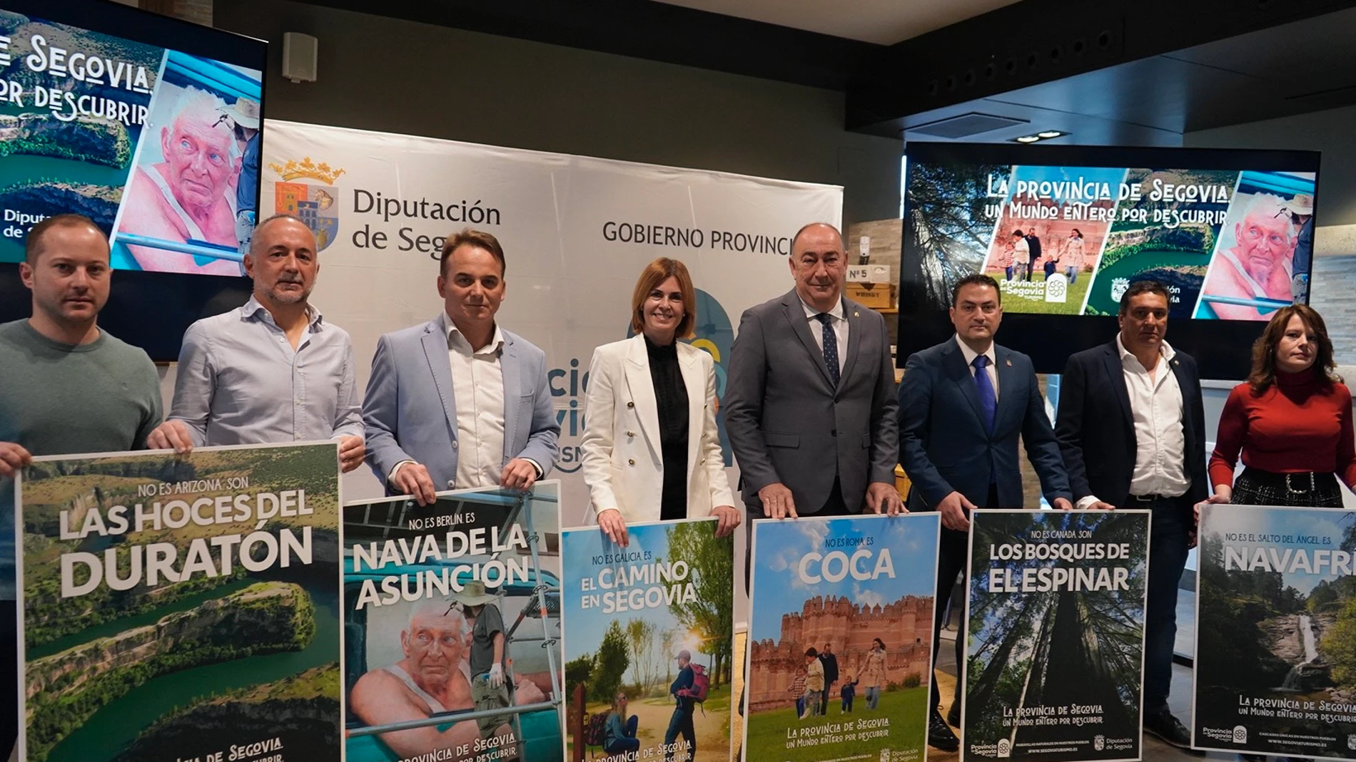Presentación de la nueva campaña de turismo de la Diputación de Segovia