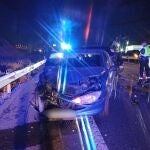 MURCIA.-AMP.- Sucesos.- Abren una investigación para localizar al conductor 'kamikaze' que provocó un accidente en la A-30
