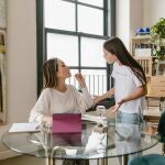 Una madre discute con su hija 