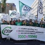 Concentraciones de CSIF frente a la Delegación del Gobierno en Valladolid