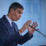 El presidente del Gobierno, Pedro Sánchez