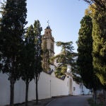 El convento del Santo Espíritu de Gilet (Valencia) después de que un hombre hiriese a cuatro frailes 