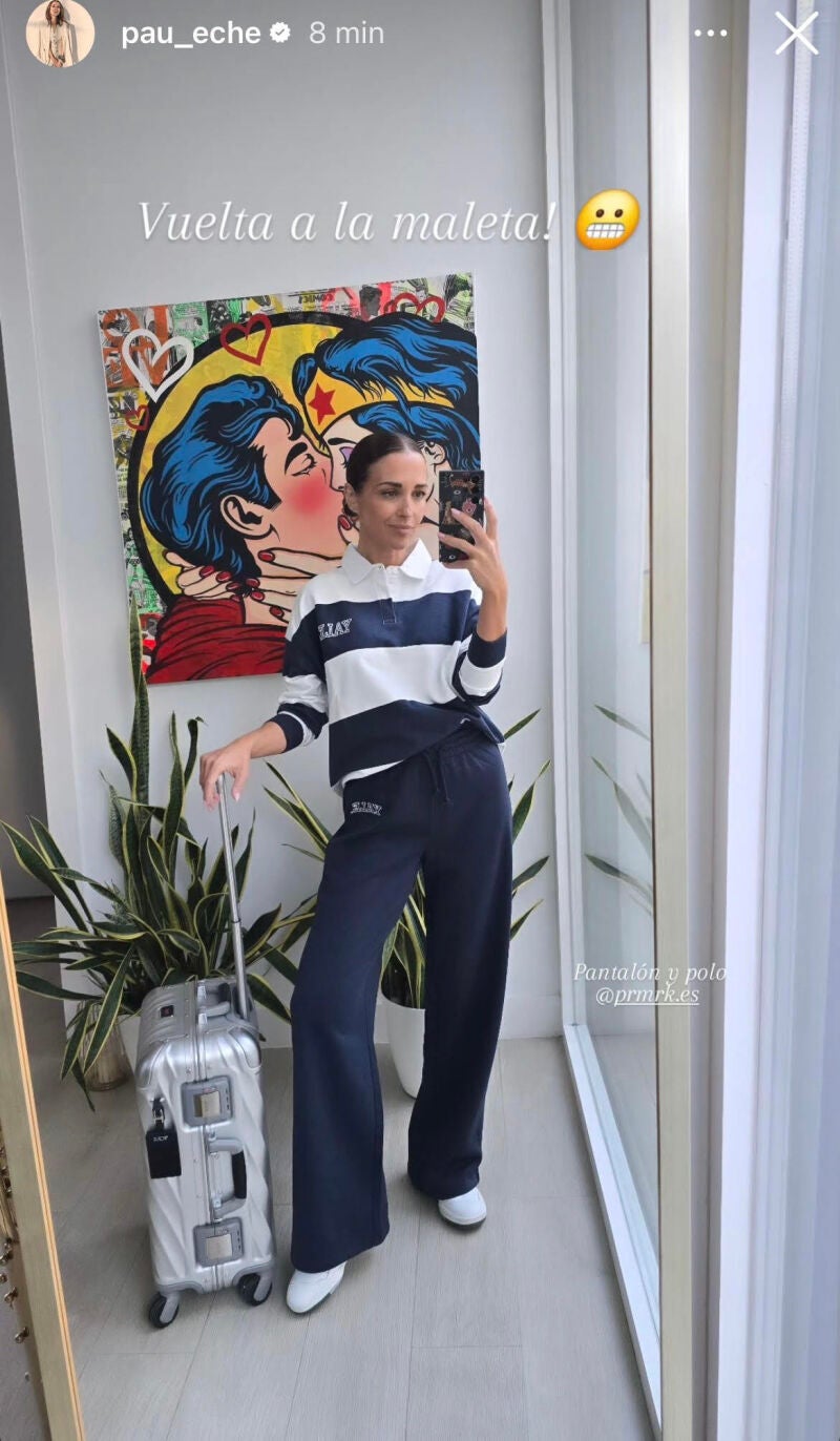 Paula Echevarría con look de Primark.