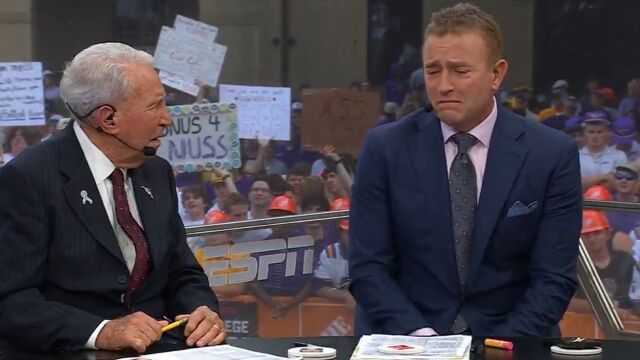 El inesperado motivo de llanto de un comentarista de la ESPN en plena retrasmisión