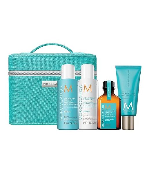 Pack de productos para el pelo de Moroccanoil.