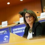 Teresa Ribera interviene en Bruselas para la confirmación de su candidatura a la Comisión Europea 