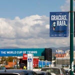 La ciudad de Málaga le rinde tributo a Rafa Nadal