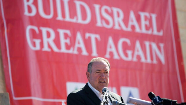 El exgobernador republicano de Arkansas Mike Huckabee