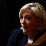 Marine Le Pen, en el debate presupuestario de la Asamblea Nacional