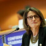 Teresa Ribera interviene en Bruselas para la confirmación de su candidatura a la Comisión Europea 