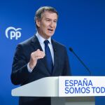 Feijóo confirma que el PP votará en contra de Ribera como comisaria europea, cuya gestión en la DANA ve "lamentable"