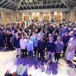 Celebración de la XVIII edición de la gala Síndrome de Down Burgos-Club de Empresarios Estela, que reconoce a la jugadora de bádminton Carolina Marín, a la Policía Nacional y al administrador del Grupo Hoteles Corona, Juan Carlos Barriocanal.