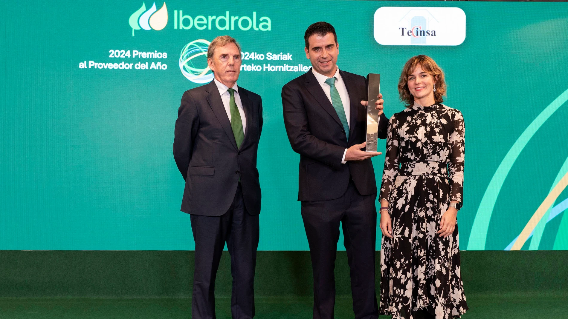 Iberdrola premia a la empresa salmantina Tecinsa, consolidada como suministradora de servicios para la transición energética