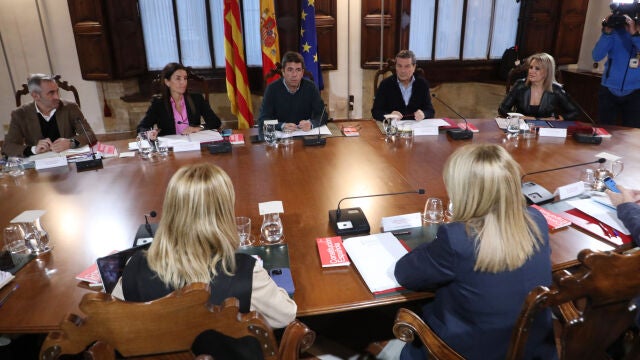 Imagen del pleno extraordinario del Consell celebrado esta tarde