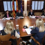 Imagen del pleno extraordinario del Consell celebrado esta tarde